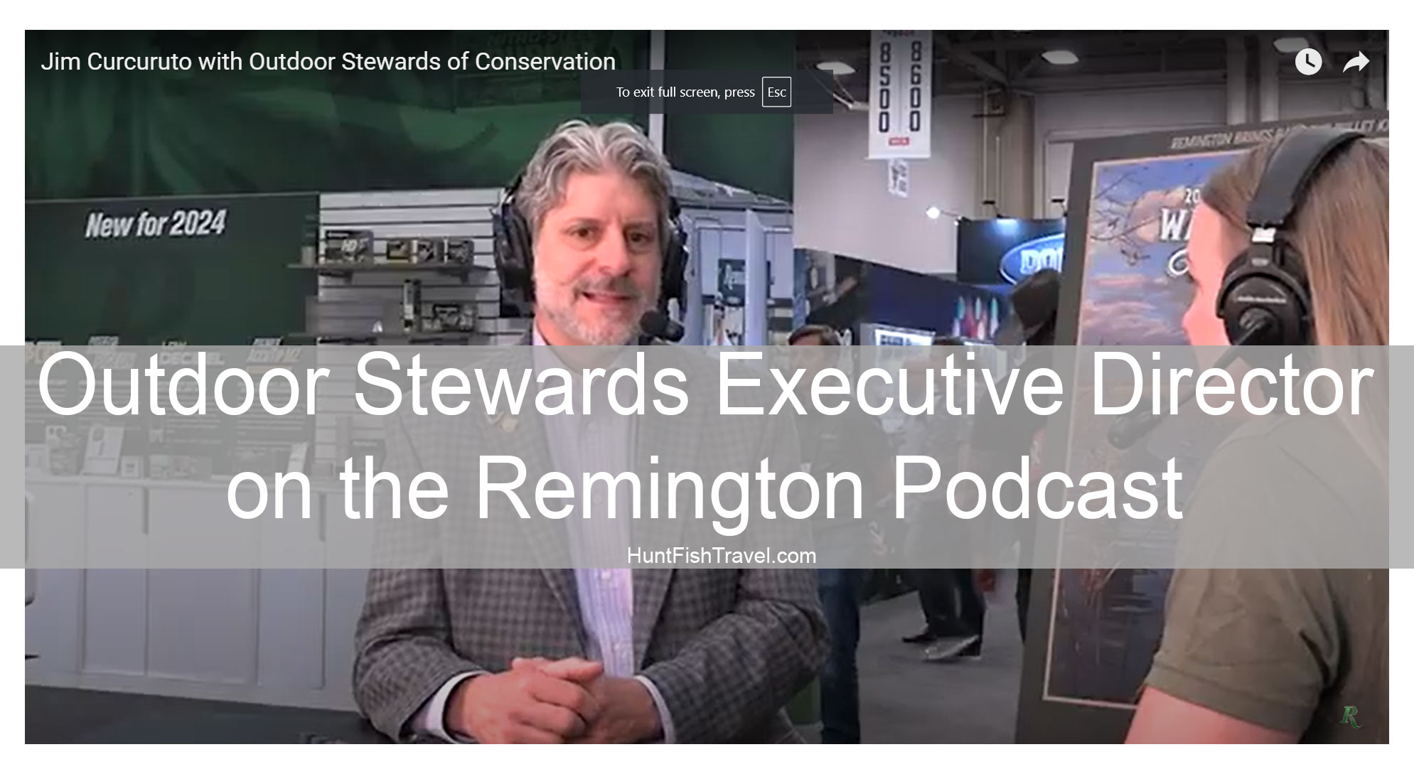 Outdoor Stewards Executive Director on the Remington Podcast