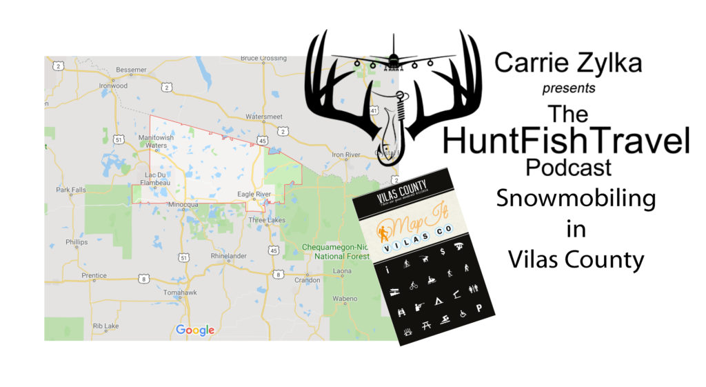 Snowmobiling in Vilas County
