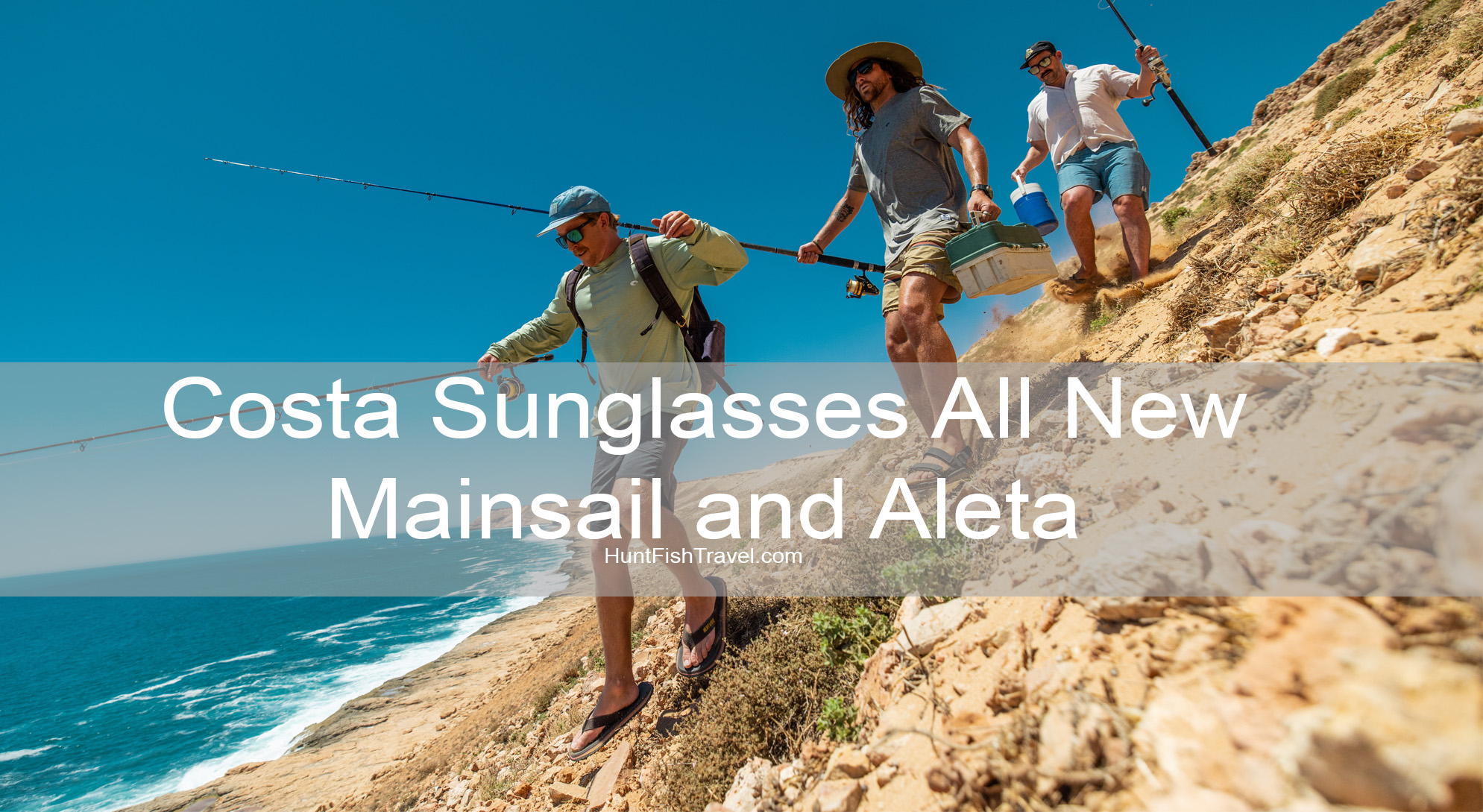 Costa Sunglasses grows its hybrid category with frames built for life on and off the water - Mainsail and Aleta