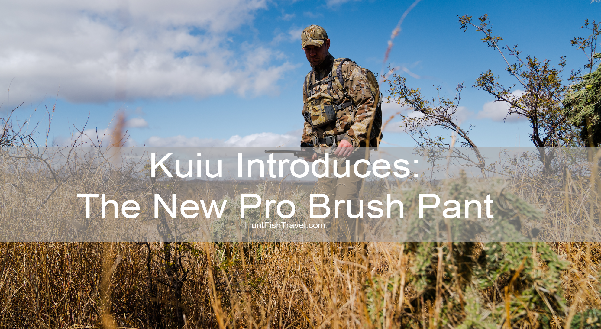 Kuiu Introduces: The New Pro Brush Pant