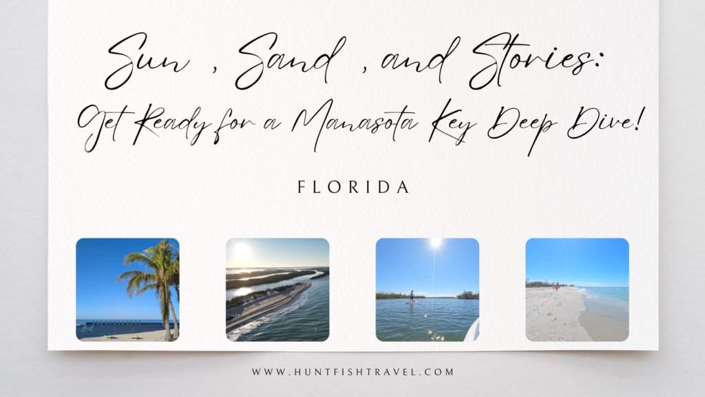 Ever feel like you need a little sunshine in your life? Well, pull up a chair and get ready! I recently took a whirlwind trip to Manasota Key, Florida, and let me tell you, it was packed with adventure. Over the next few weeks, I'll be unpacking all the details – from reeling in fish to paddling through paradise – so stick around if you're craving a taste of the Gulf Coast!